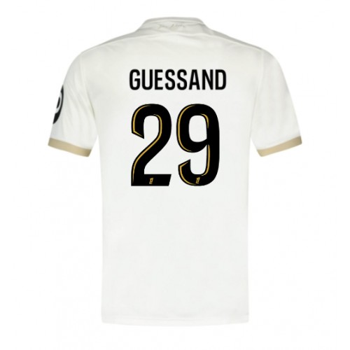 Pánský Fotbalový dres OGC Nice Evann Guessand #29 2024-25 Venkovní Krátký Rukáv